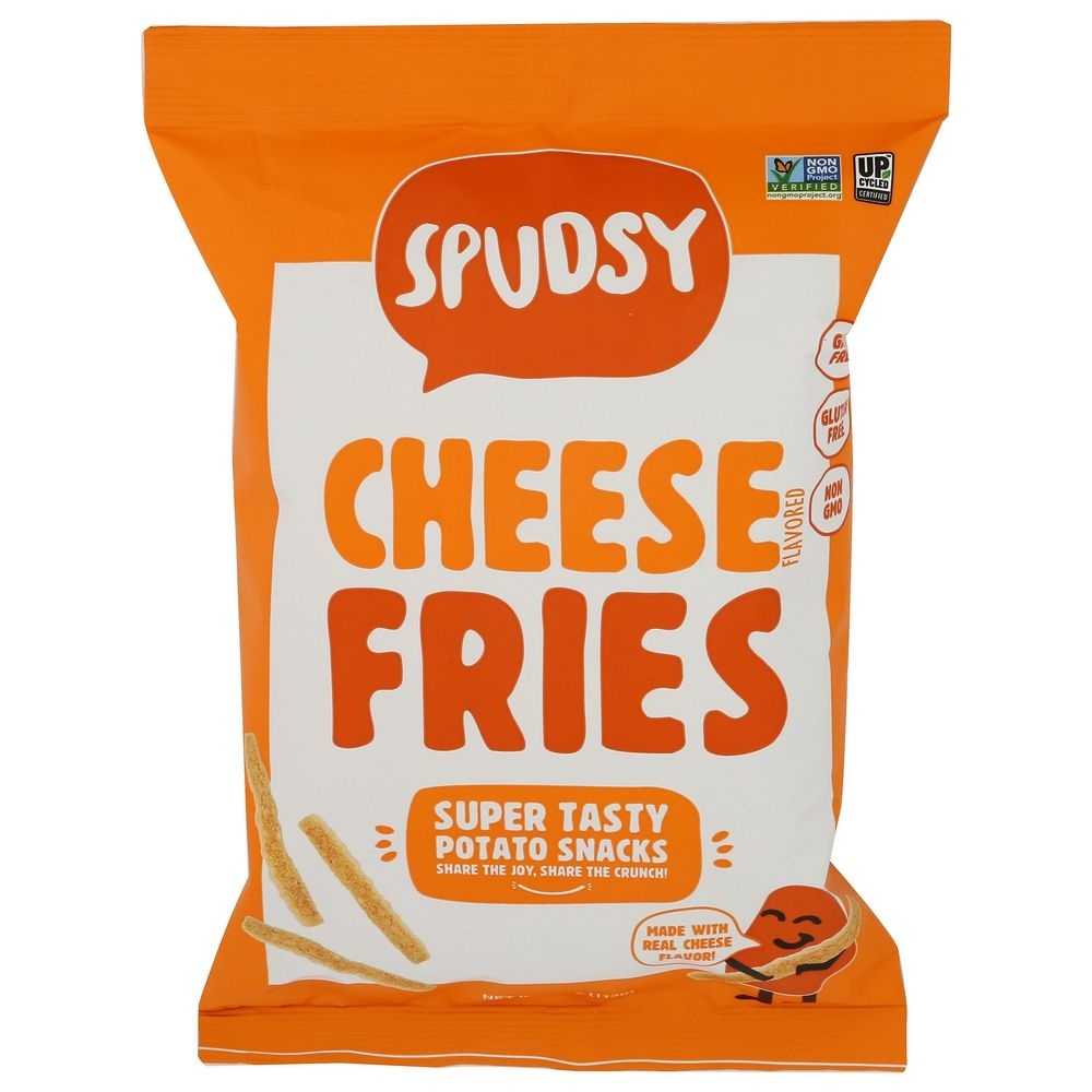 Spudsy Real Cheddar Cheese Sweet Potato Fries, 4 Ounce -- 12 per case