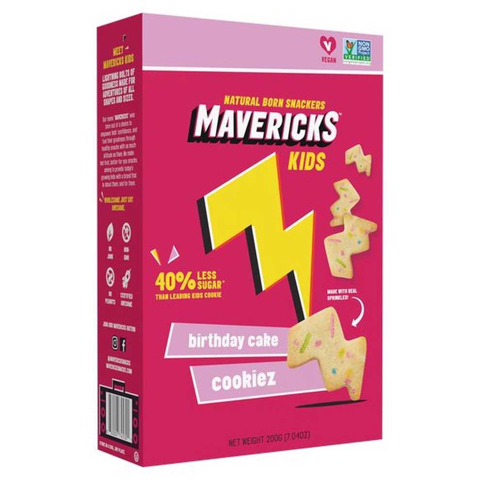 Mavericks Kids Birthday Cake Cookiez, 7.04 Ounce -- 8 per case