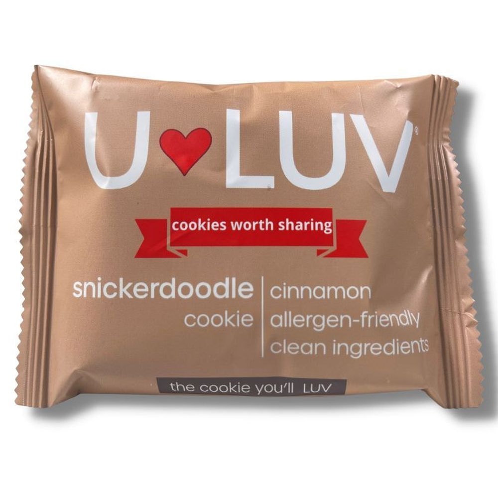 U LUV Snickerdoodle Cookies, 2 Ounce -- 72 per case