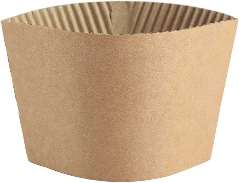 Responsible Products Nature Brown Cup Sleeve for 10-20 Ounce Paper Cup -- 1000 per case