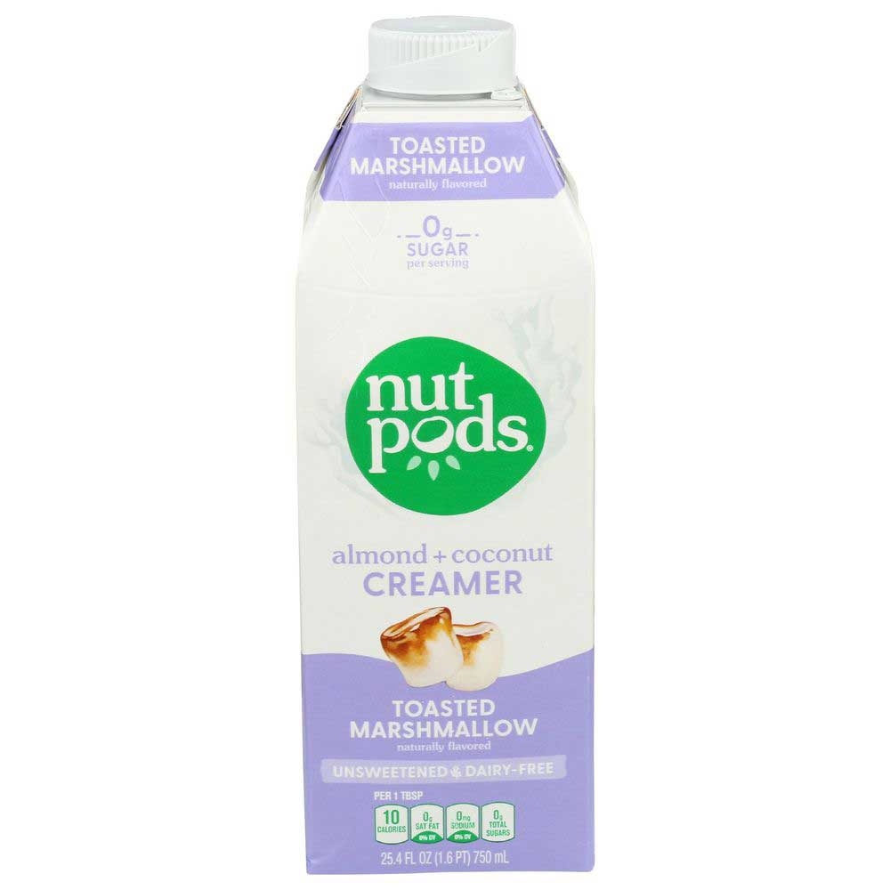 Nutpods Toasted Marshmallow Creamer, 25.4 Fluid Ounce -- 6 per case