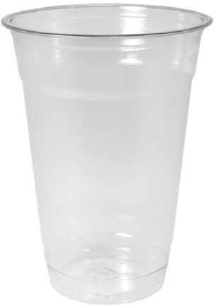 rPlanet Earth 100 Percent PCR Plastic RPET Clear Drink Cup, 20 Ounce -- 600 per case