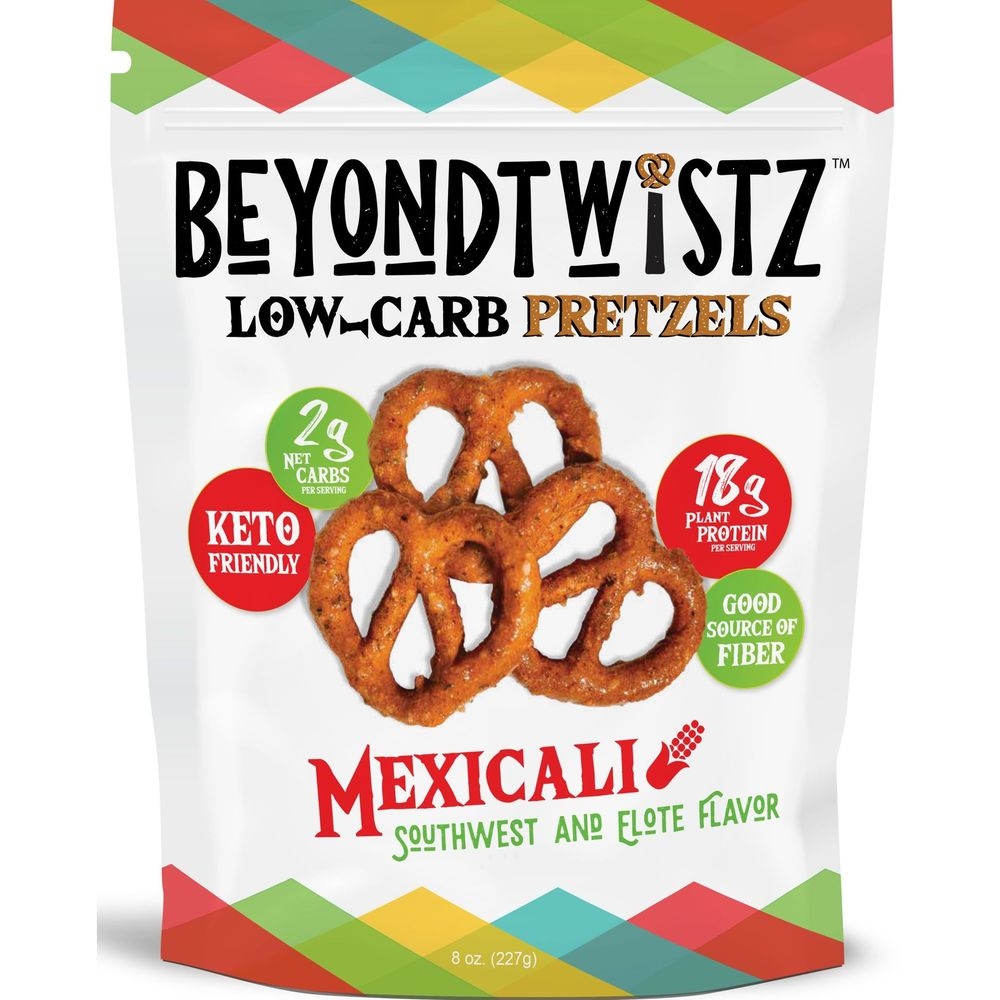 BeyondTwistz Mexicali Low Carb Pretzels, 8 Ounce -- 12 per case