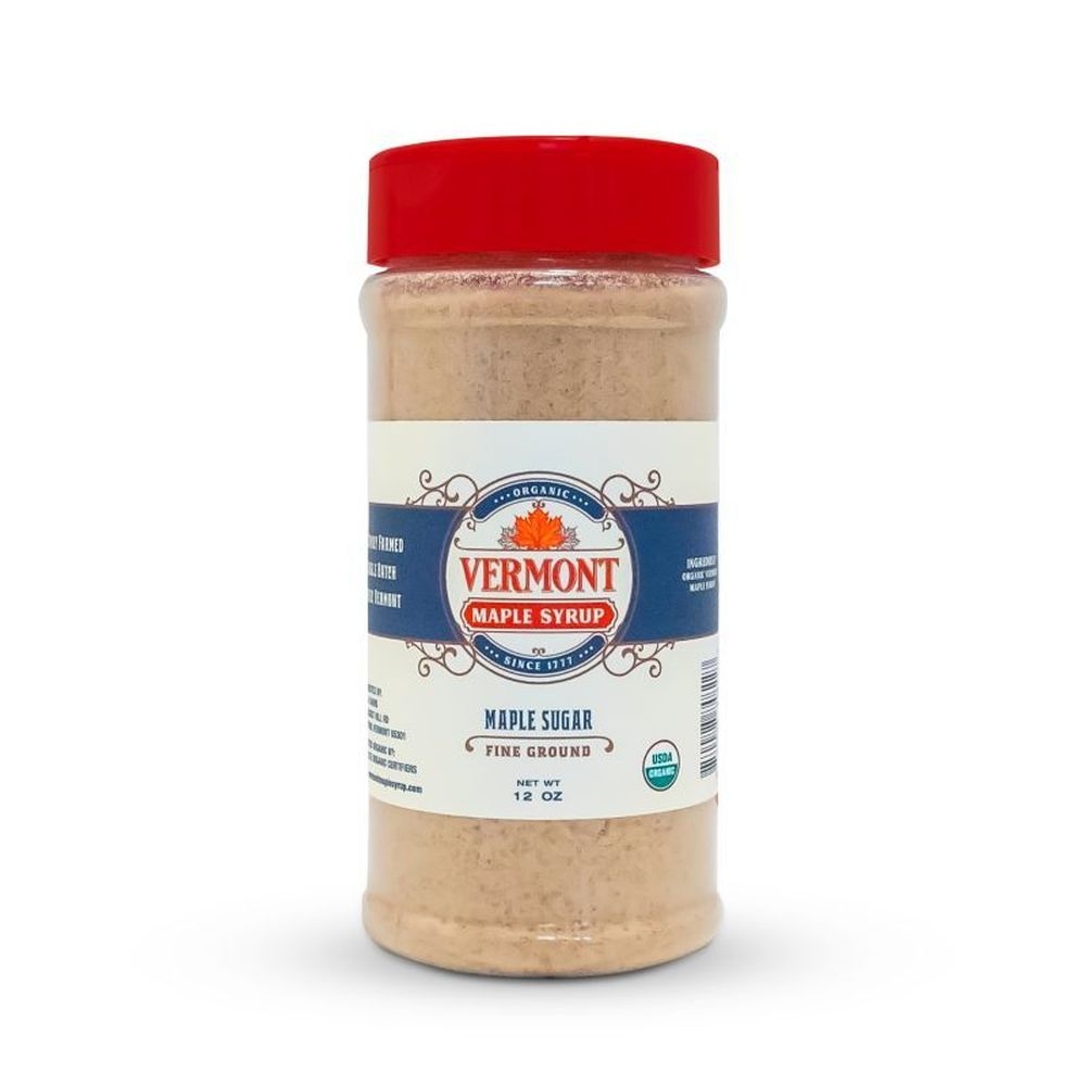 Vermont Maple Syrup Fine Maple Sugar - Shaker, 12 Ounce -- 12 per case