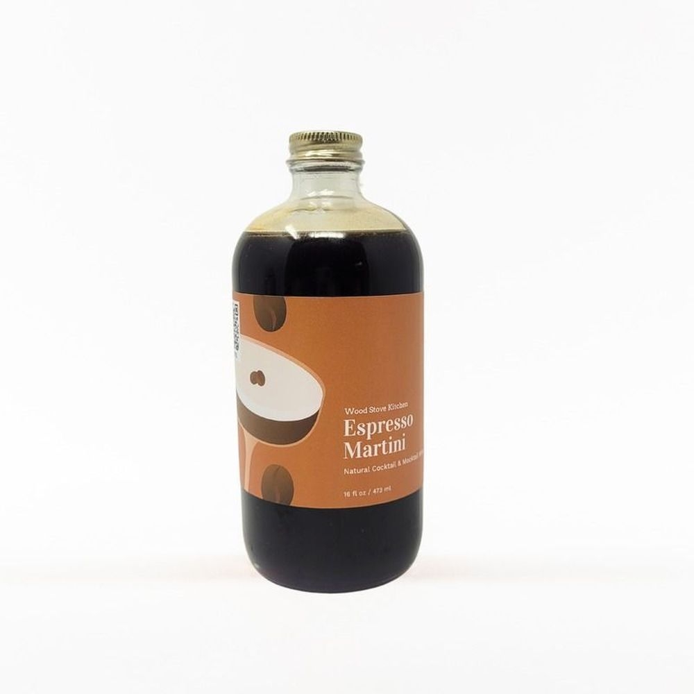 Wood Stove Kitchen Espresso Martini Syrup, 16 Fluid Ounce -- 12 per case