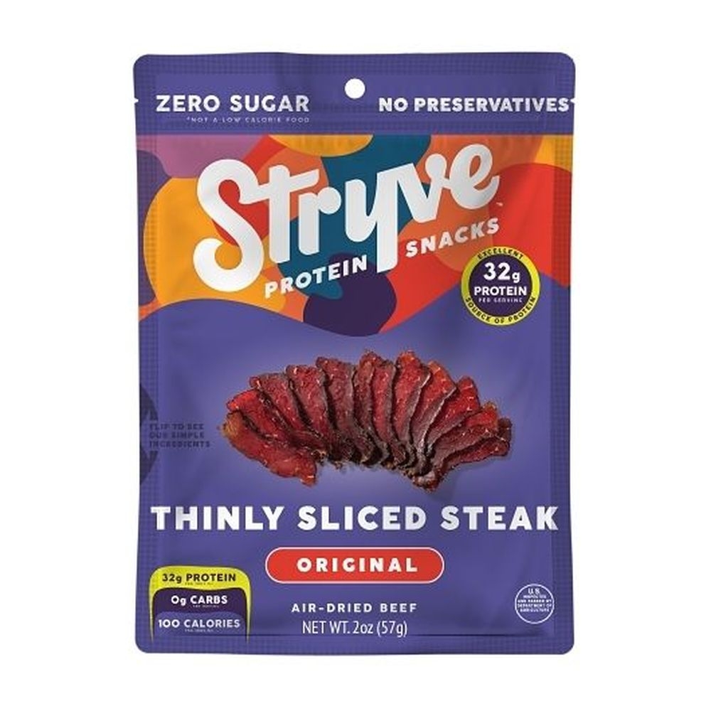 Stryve Original Sliced Steak, 2 Ounce - 8 per case