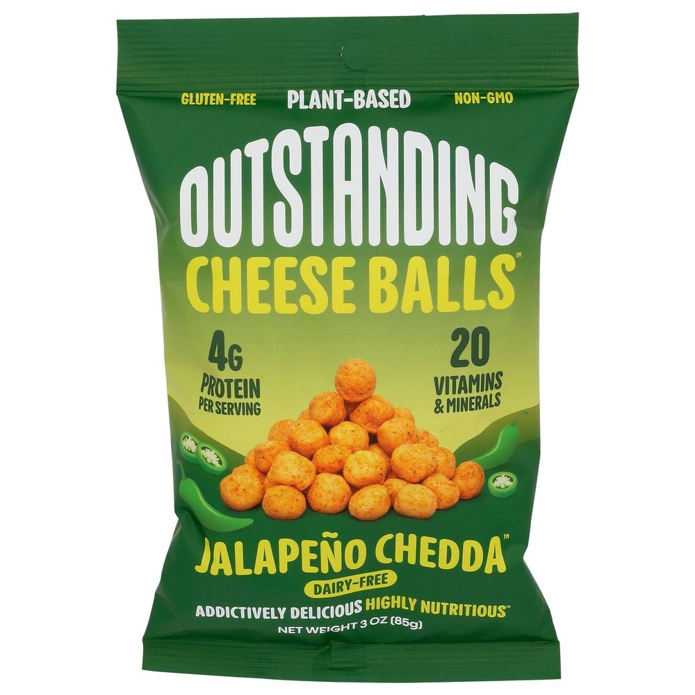 Outstanding Jalapeno Cheddar Cheese Balls, 3 Ounce -- 8 per case