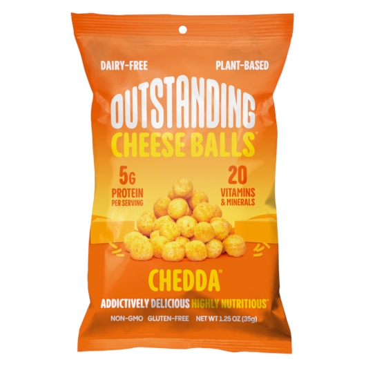 Outstanding Cheddar Cheese Balls, 1.25 Ounce -- 8 per case