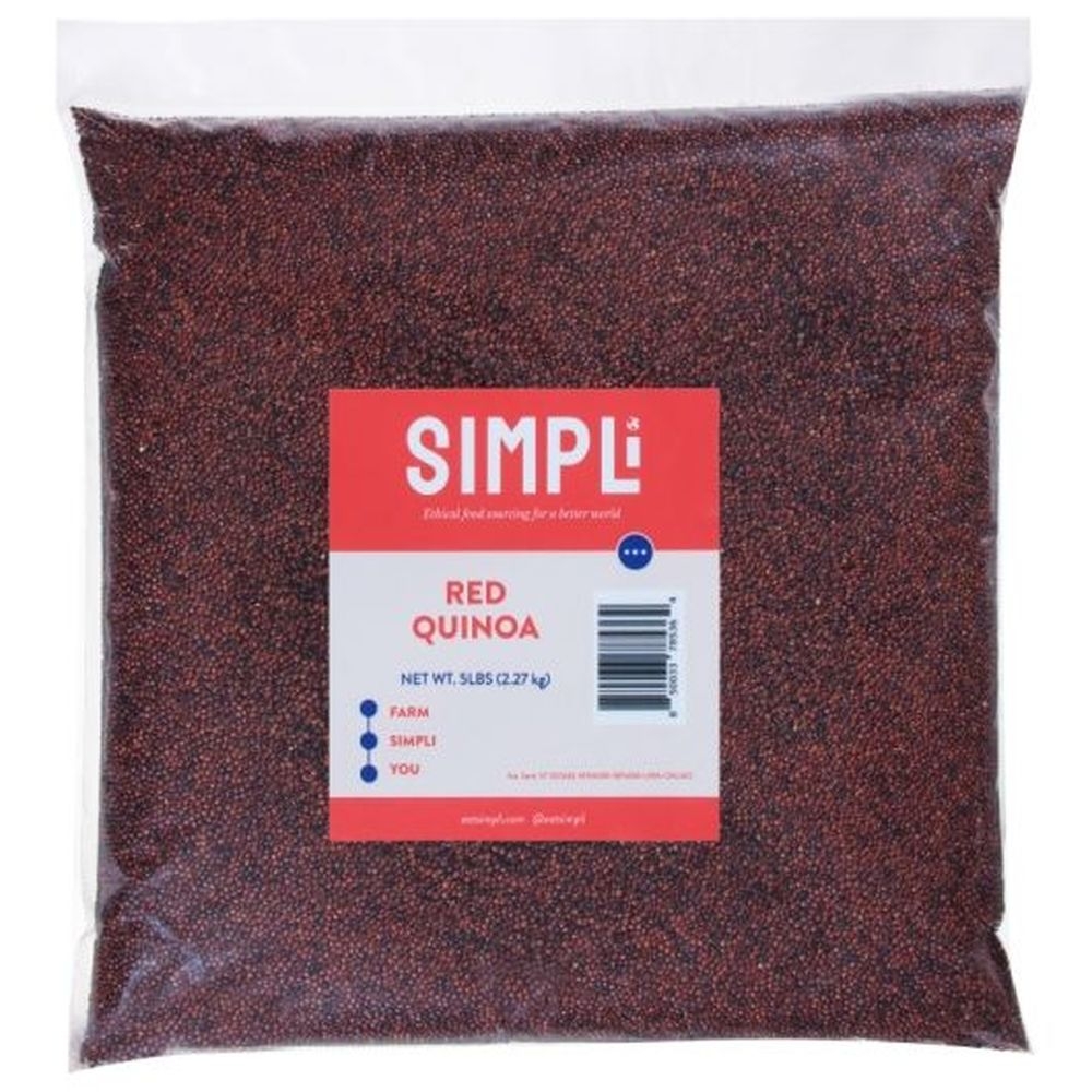 Simpli Red Quinoa, 5 Pound - 2 per case