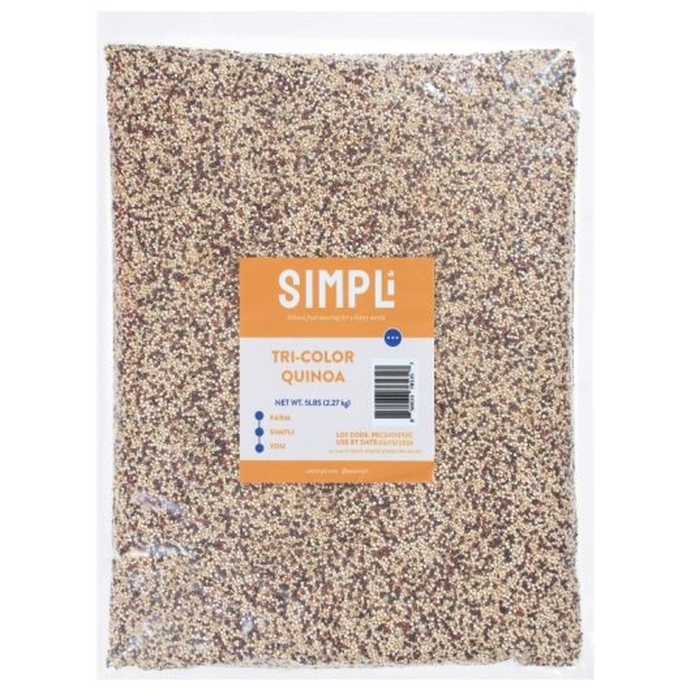 Simpli Tri-Color Quinoa, 5 Pound - 2 per case