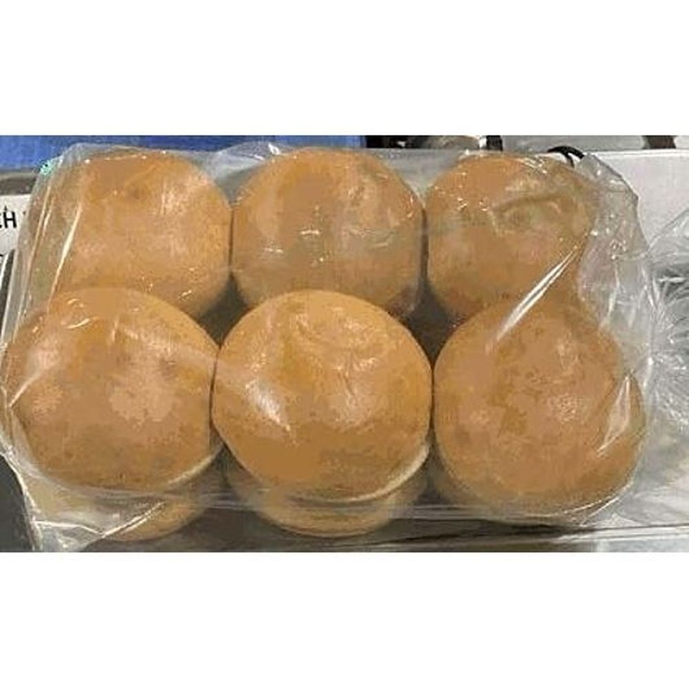 Cusanos Baking 3.75 inch Sliced Brioche Style Bun -- 12 per case