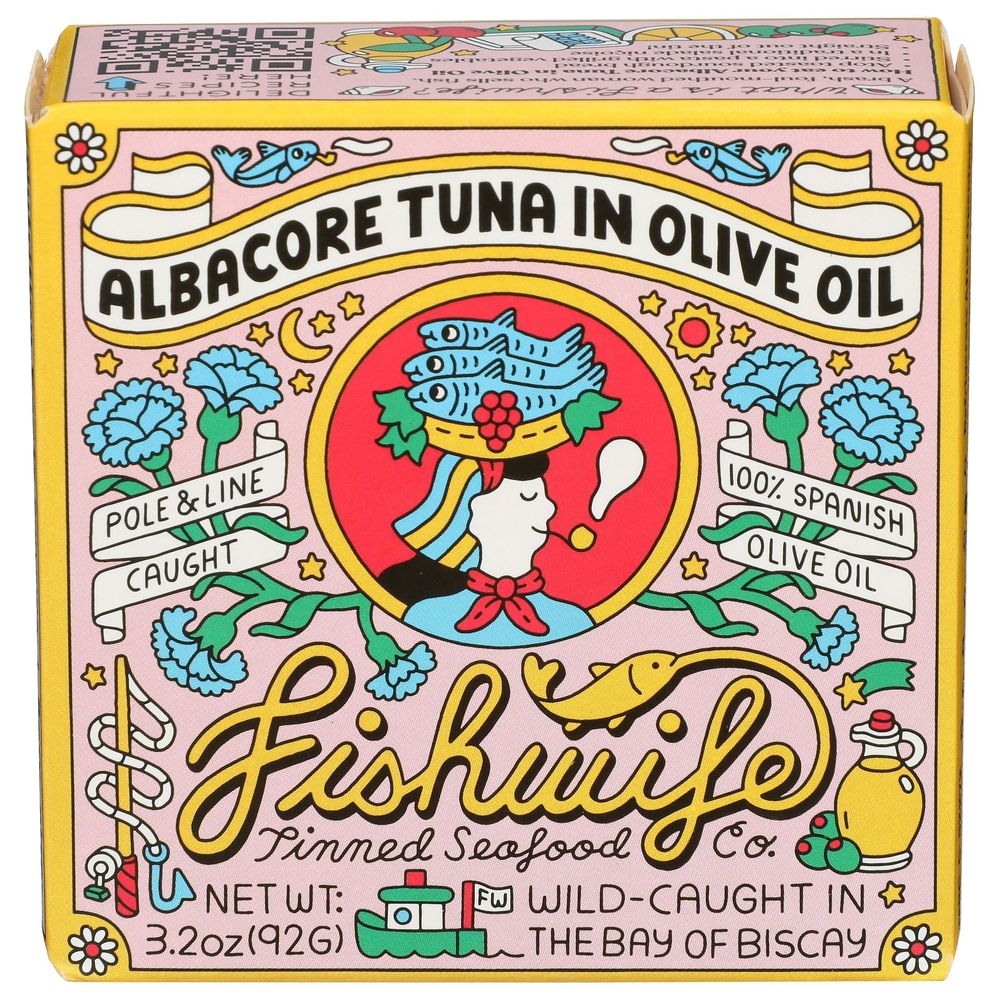 Fishwife Albacore Tuna in Olive Oil, 3.2 Ounce -- 12 per case