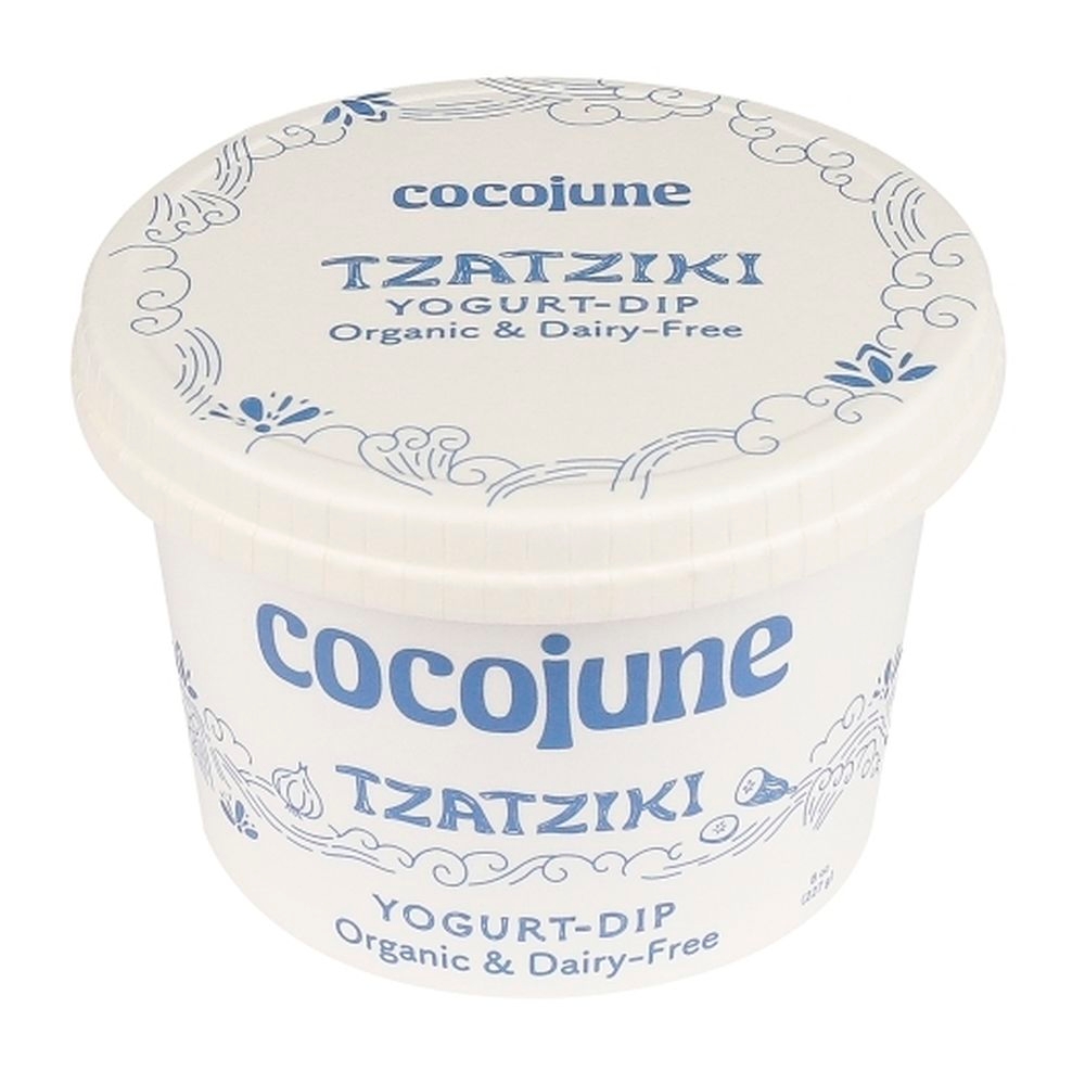 Cocojune Organic Dairy Free Tzatziki Yogurt Dip, 8 Ounce -- 6 per case
