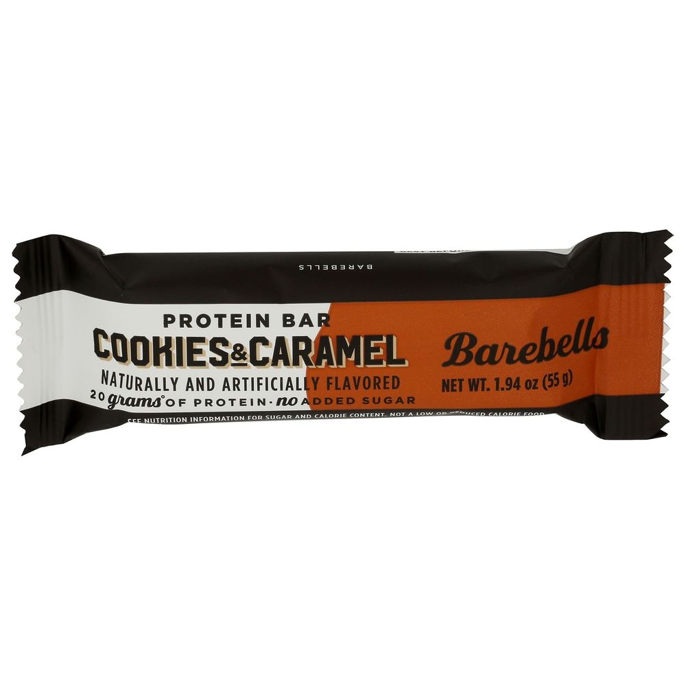 Barebells Cookies and Caramel Protein Bar, 1.94 Ounce -- 12 per case