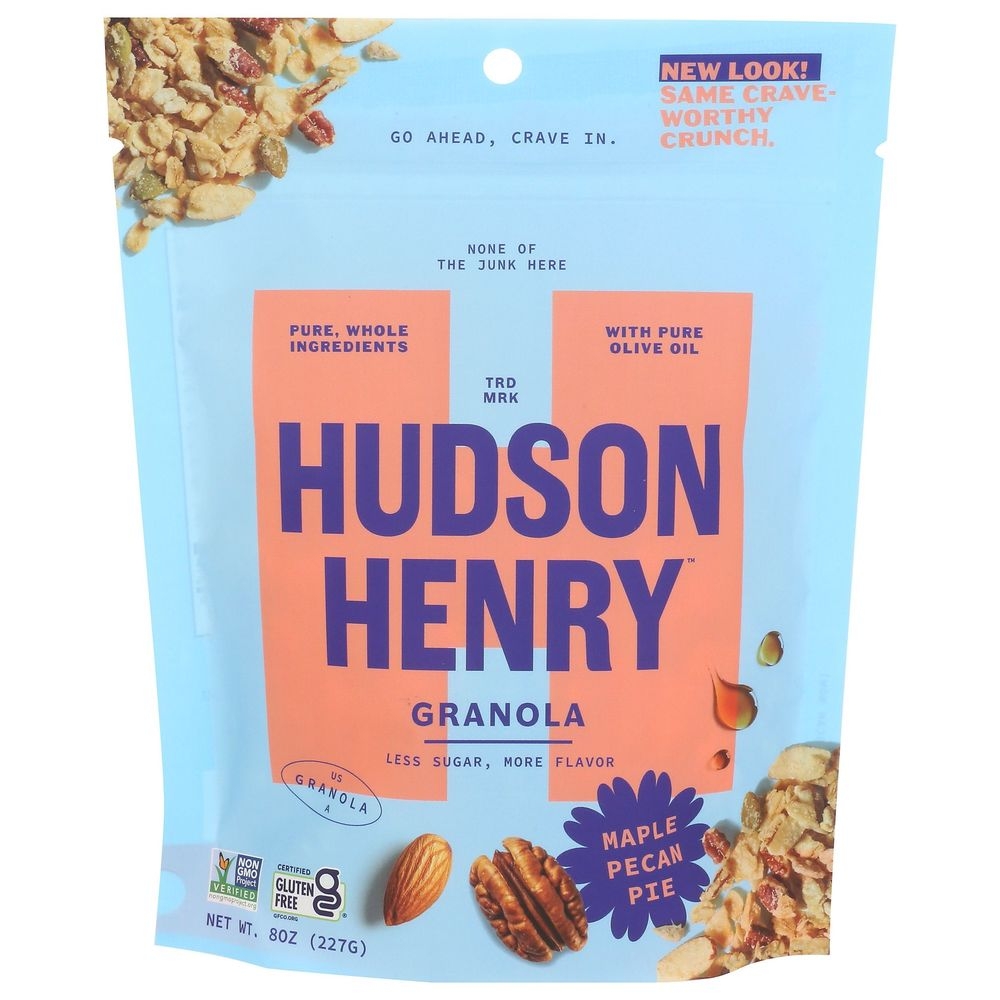 Hudson Henry Granola Maple Pecan and Coconut Granola, 8 Ounce -- 6 per case