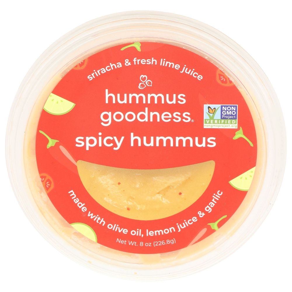 Hummus Goodness Spicy Hummus, 8 Ounce -- 6 per case