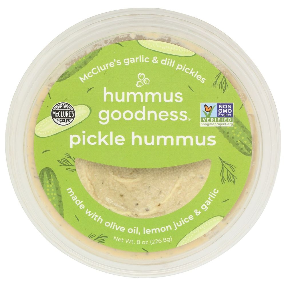 Hummus Goodness Pickle Hummus, 8 Ounce -- 6 per case