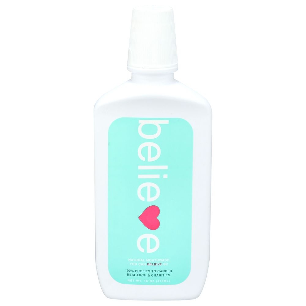 Believe All-Natural Mouthwash, 16 Fluid Ounce