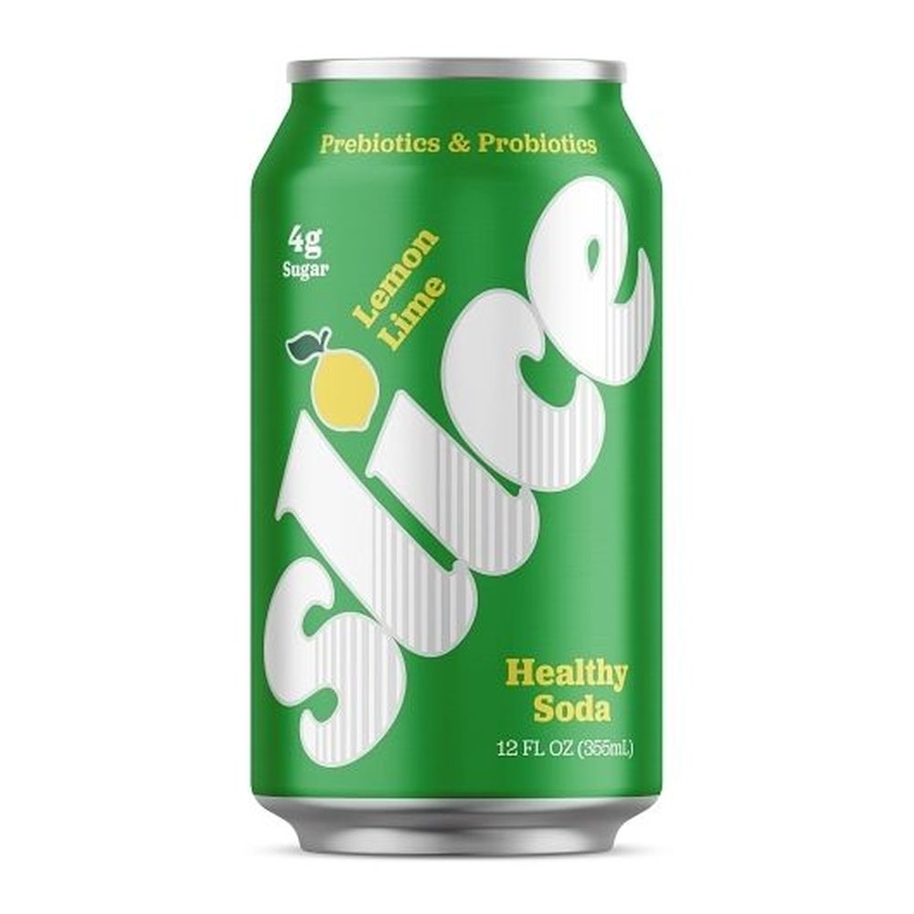 Slice Lemon Lime Healthy Soda, 12 Fluid Ounce -- 12 per case