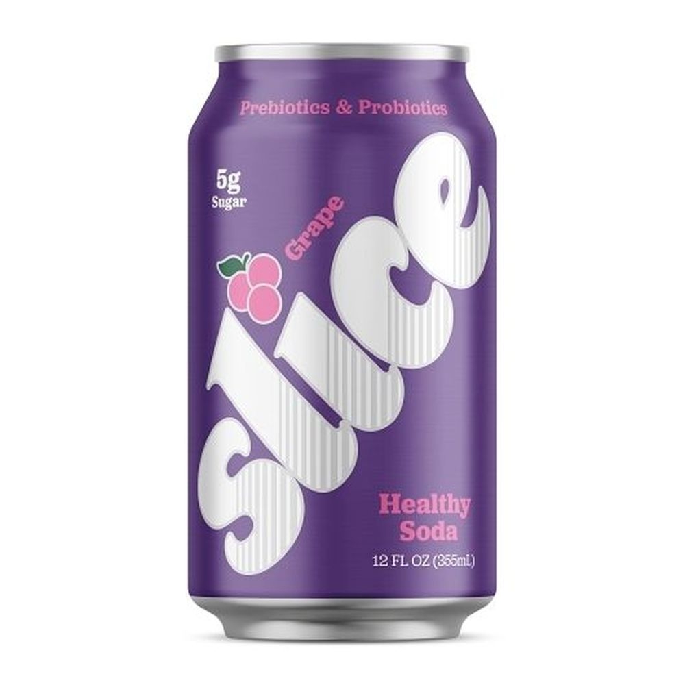Slice Grape Soda, 12 Fluid Ounce -- 12 per case