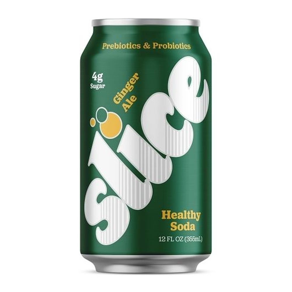 Slice Ginger Ale Healthy Soda, 12 Fluid Ounce - 12 per case