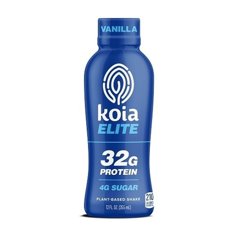 Koia Elite Vanilla Plant Protein Shake, 12 Fluid Ounce -- 12 per case