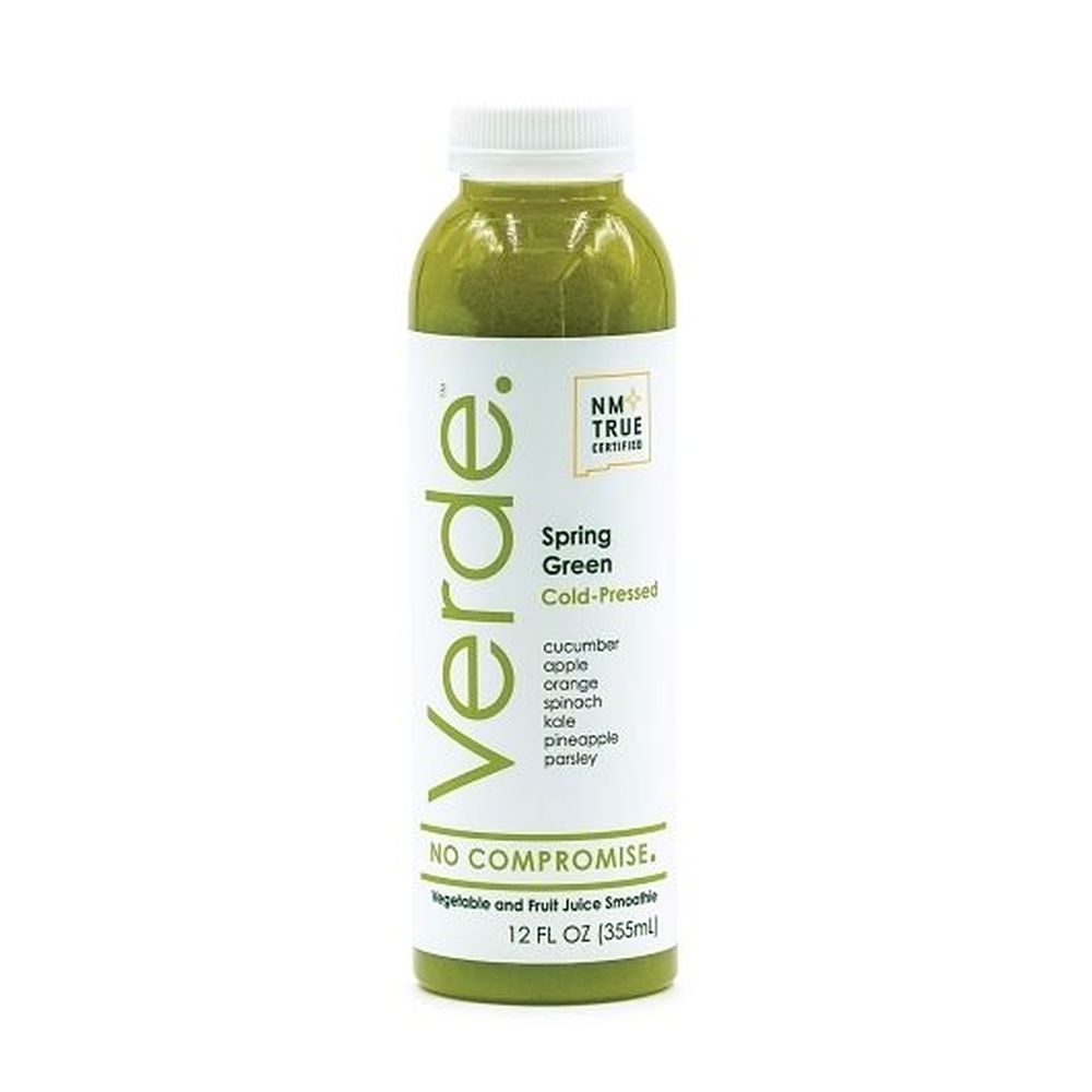 Verde 100 Percent Cold-Pressed Spring Green Juice, 72 Ounce -- 4 per case