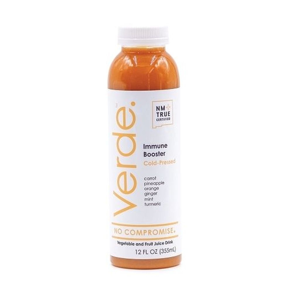 Verde 100 Percent Cold-Pressed Immune Booster Juice, 72 Ounce -- 4 per case