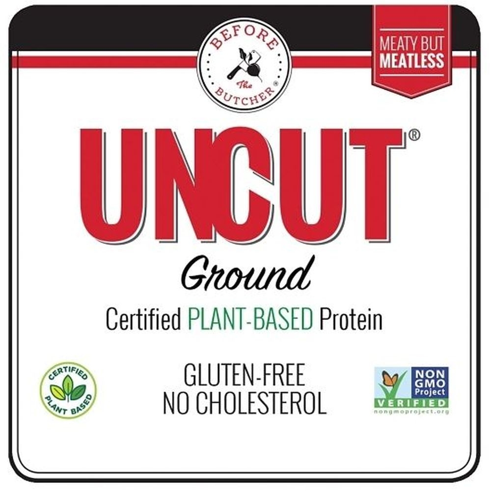 Uncut Plant Based Plain Ground, 14 Ounce -- 12 per case