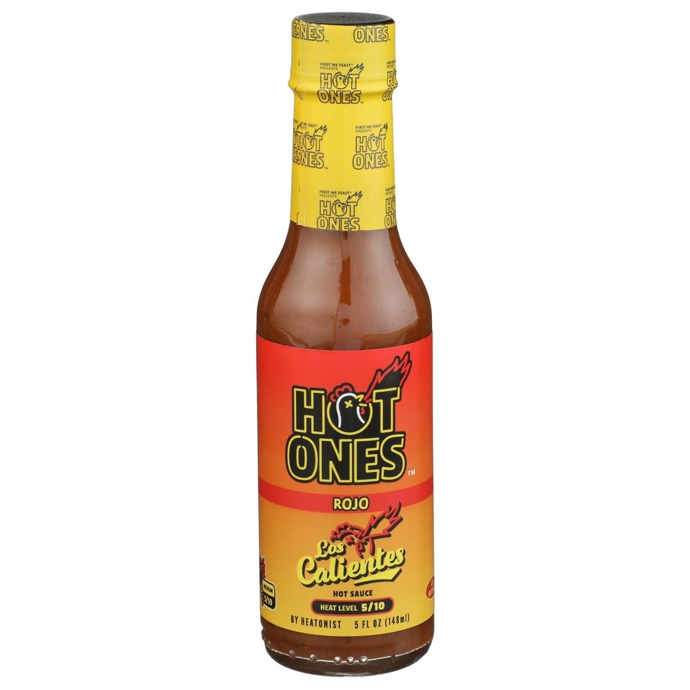 Hot Ones Los Calientes Rojo Hot Sauce, 5 Fluid Ounce -- 12 per case