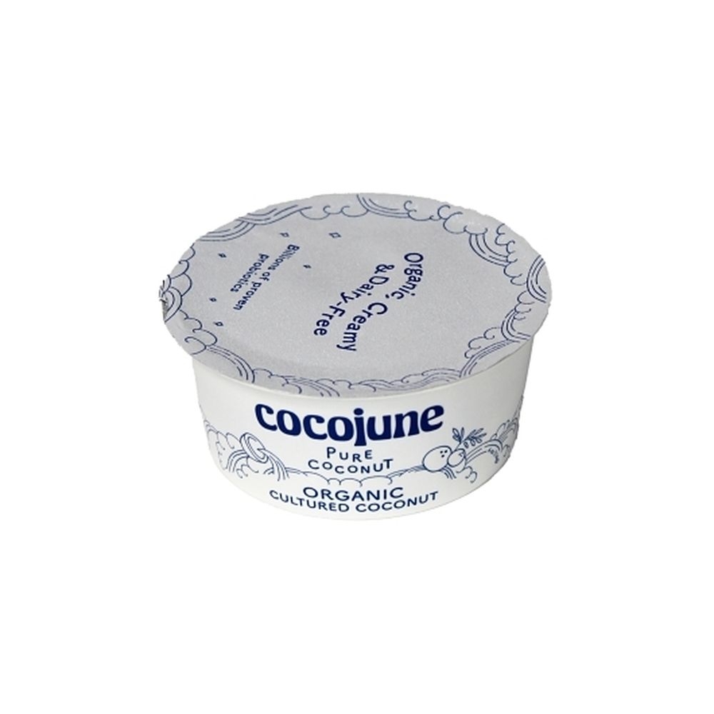 Cocojune Organic Pure Cultured Coconut Yogurt, 4 Ounce -- 12 per case