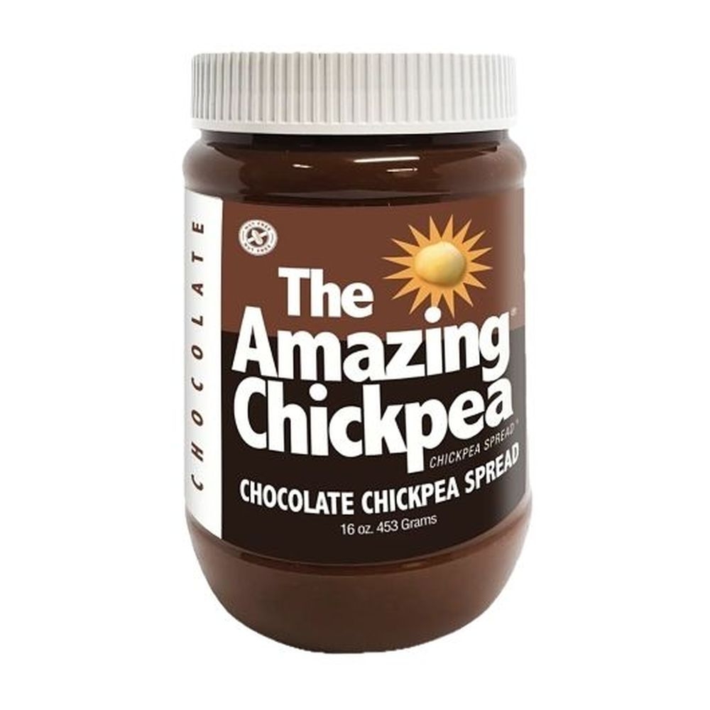 The Amazing Chickpea Chocolate Chickpea Spread, 16 Ounce -- 6 per case