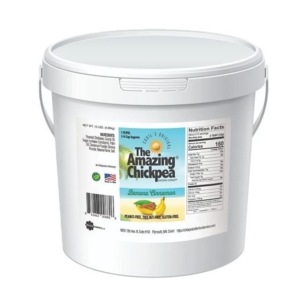 The Amazing Chickpea Banana Cinnamon Spread, 15 Pound