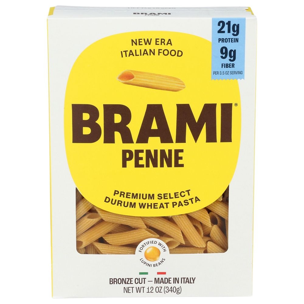 Brami Semo Lupini Penne Pasta, 12 Ounce -- 8 per case