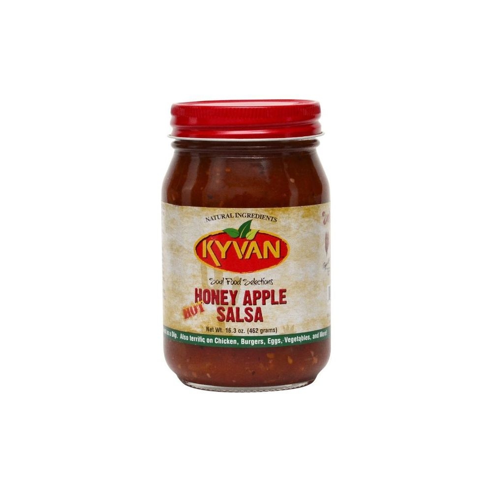 Kyvan Honey Apple Salsa - Hot, 16.3 Ounce -- 12 per case