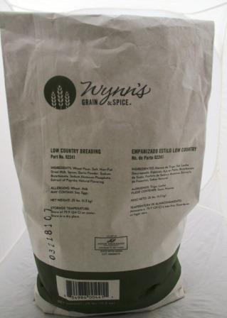 Wynns Low Country Style Breading, 25 Pound.