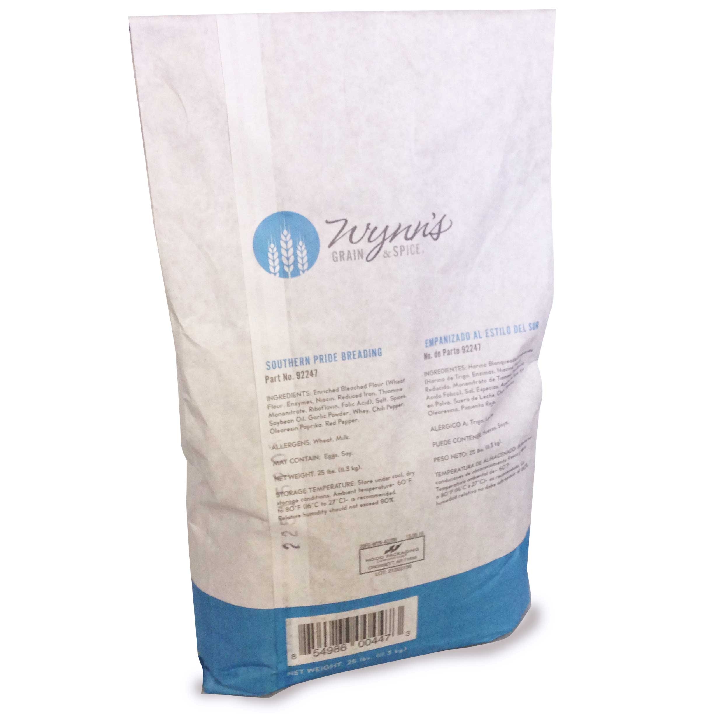 Wynns Southern Pride One Step Breading, 25 Pound.