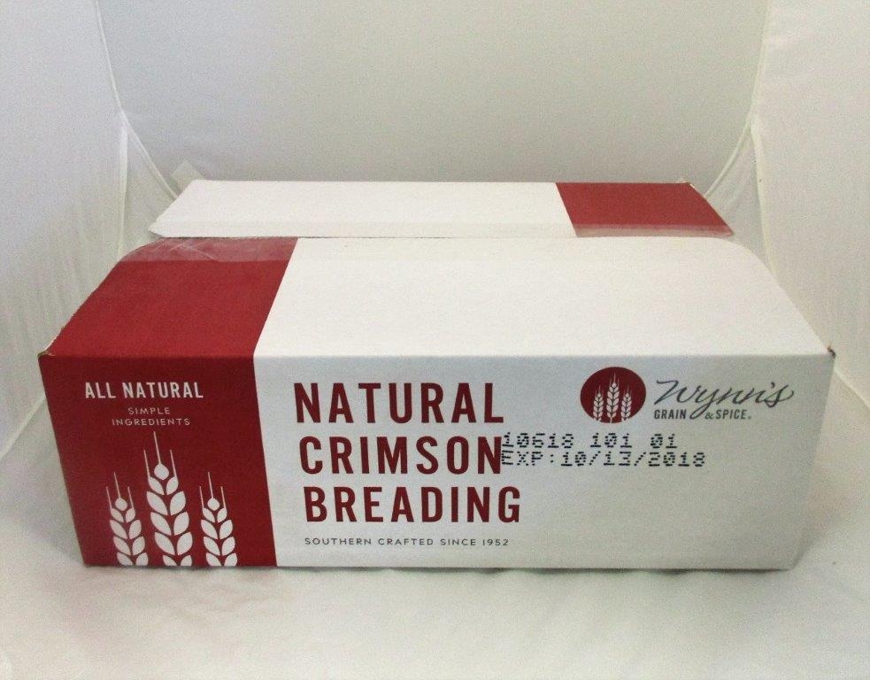 Wynns Grain and Spice Natural Crimson Breading, 25 Pound.