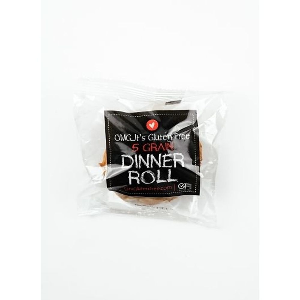 Omg Its Gluten Free 5 Grain Dinner Rolls, 2 Ounce -- 24 per case