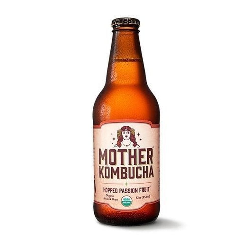 Mother Hopped Passion Fruit Kombucha, 12 Ounce -- 6 per case