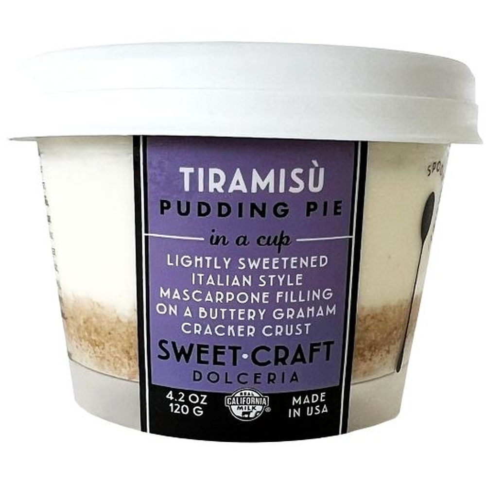 Sweet Craft Dolceria Italian Style Tiramisu, 4.2 Ounce Jar -- 12 per case