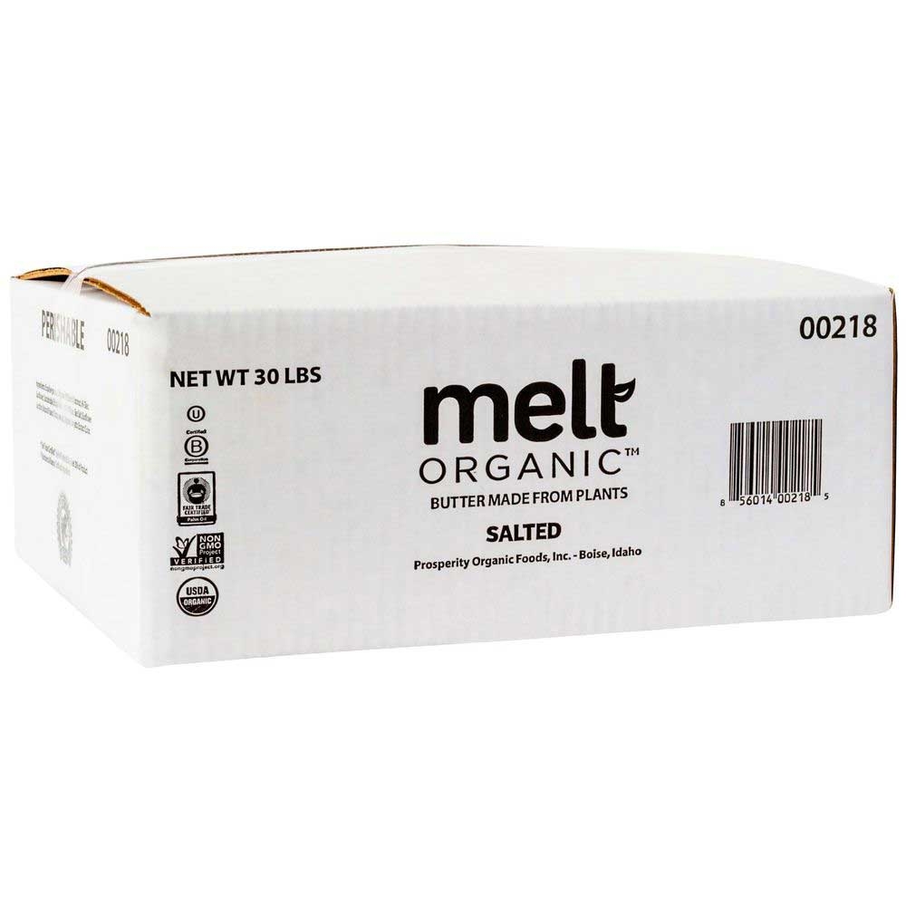 Melt Organic Plant Based Salted Butter, 30 Pound