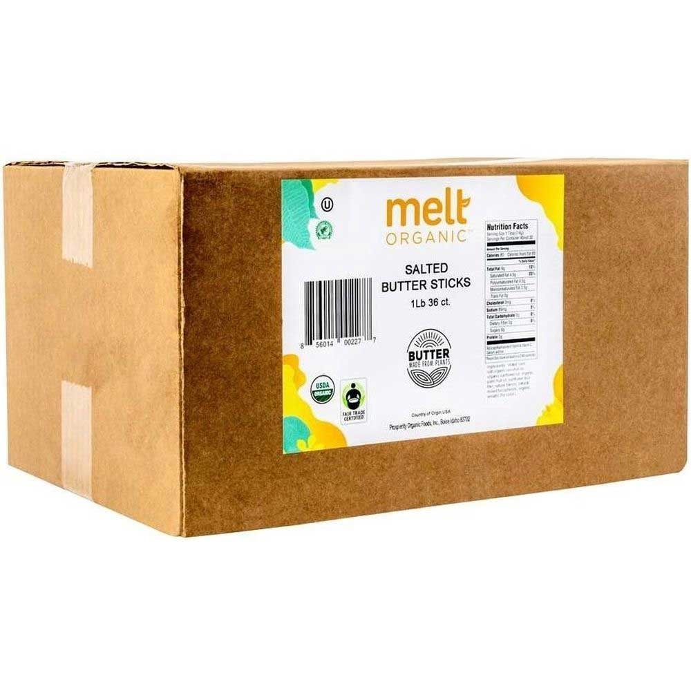 Melt Organic Plant Based Salted Sticks -- 36 per case