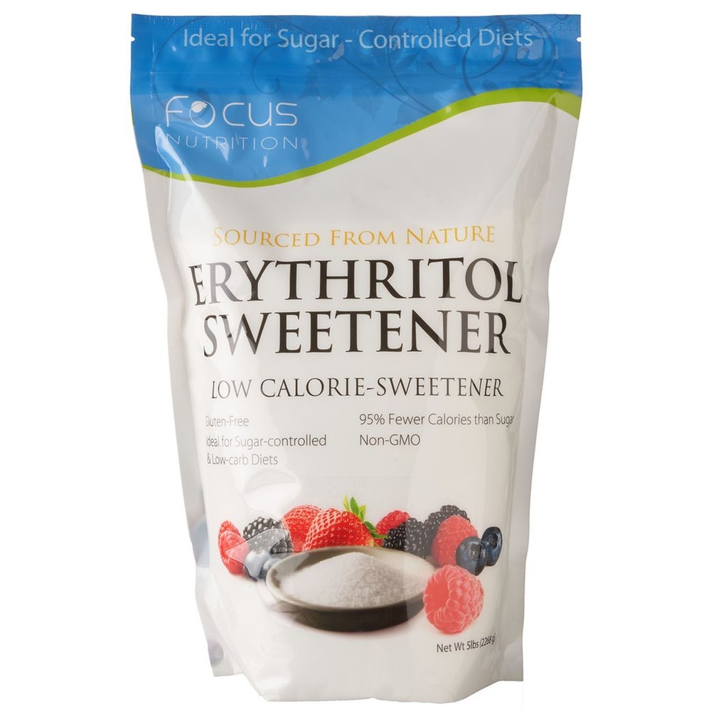 XyloBurst Erythritol Granules, 5 Pound Zip Lock Bag