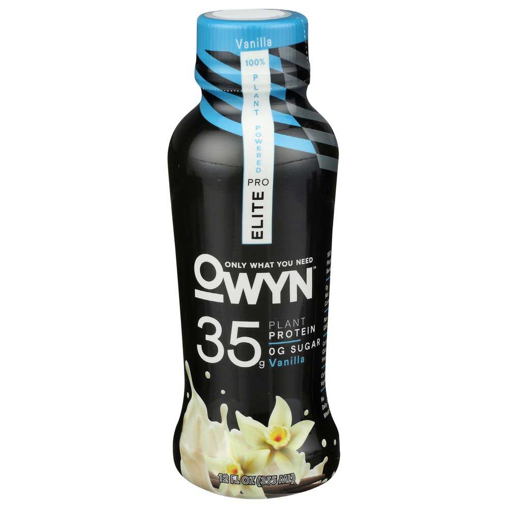 Owyn Plant Based Pro Elite Vanilla Protein Drink, 12 Fluid Ounce -- 12 per case