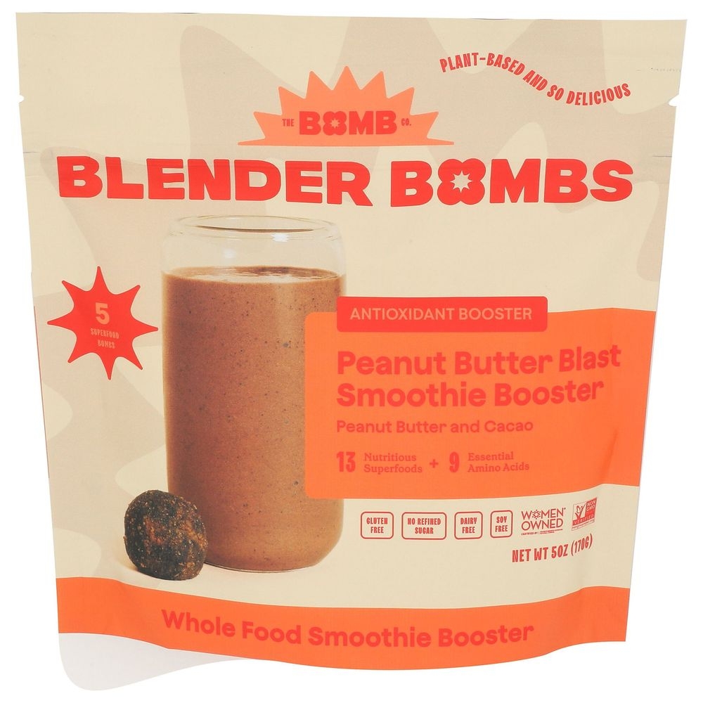 Blender Bombs Peanut Butter Blast Blender Bomb Smoothie Booster, 5 Ounce