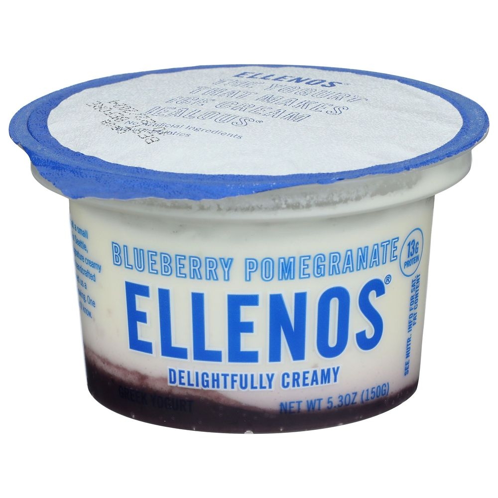 Ellenos Blueberry Pomegranate Greek Yogurt, 5.3 Ounce -- 8 per case