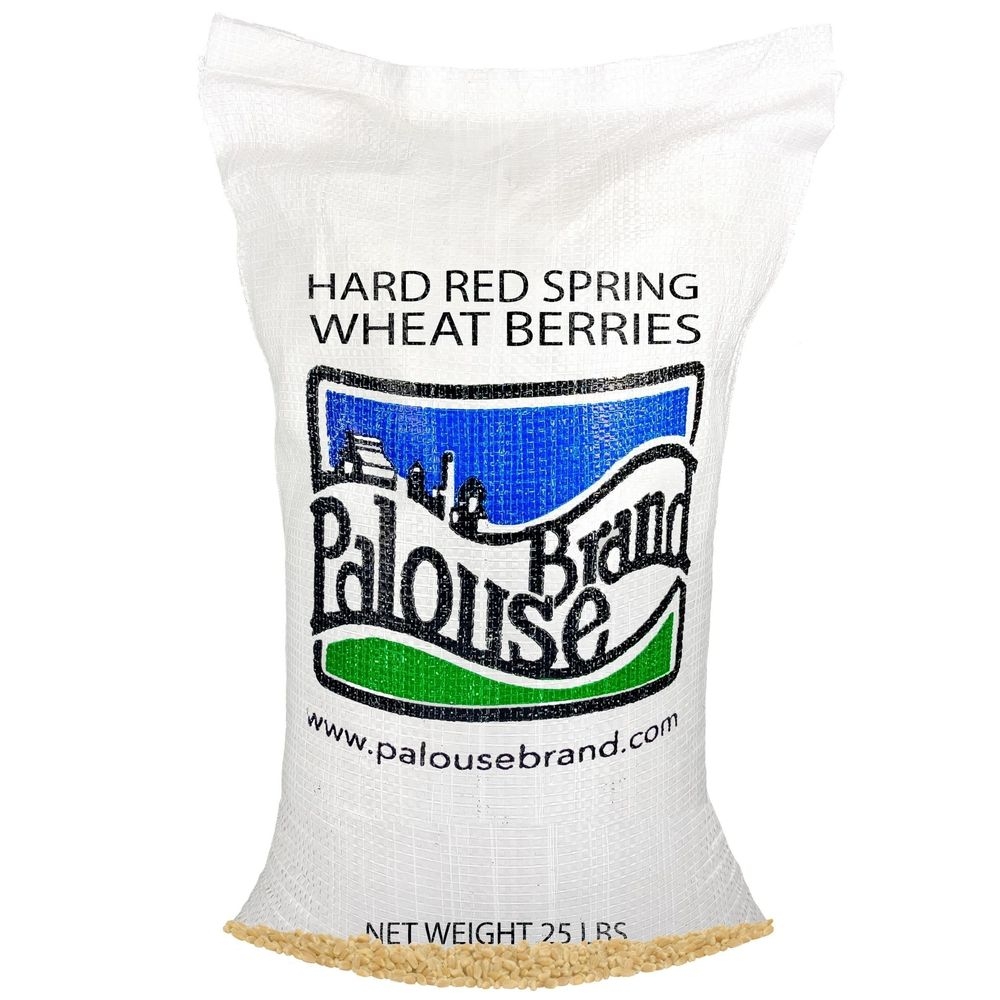 Palouse Hard Red Spring Wheat Berries, 25 Pound