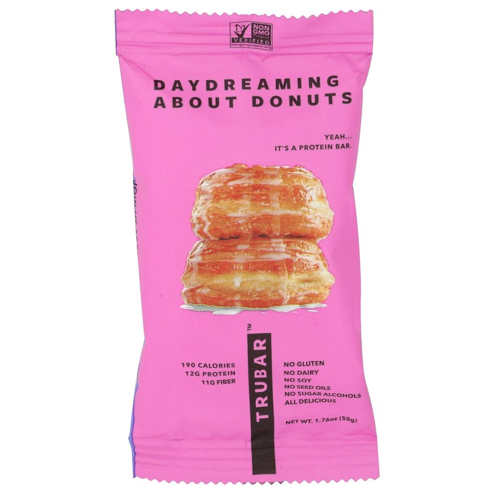 Trubar Daydreaming About Donuts Protein Bar, 1.76 Ounce -- 12 per case