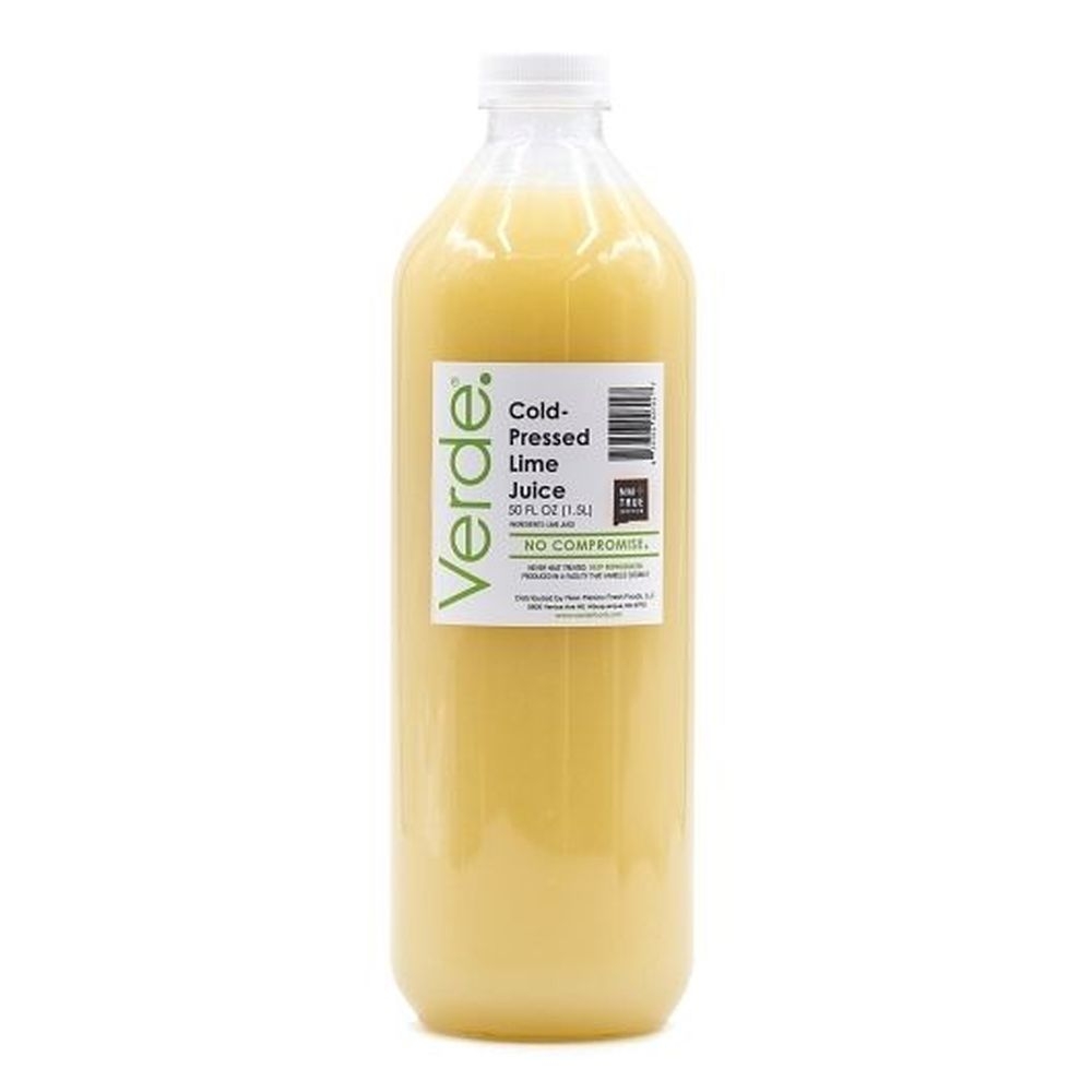 Verde 100 Percent Cold Pressed Lime Juice, 50.7 Ounce -- 12 per case